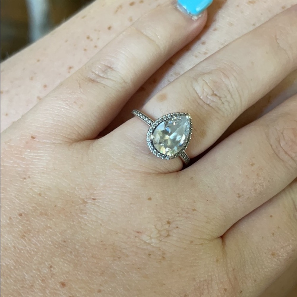 Silver ring size 7 Pandora